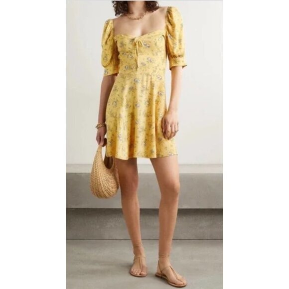 Reformation Dresses & Skirts - NWT Reformation Lillet Floral Mini Dress Size 12